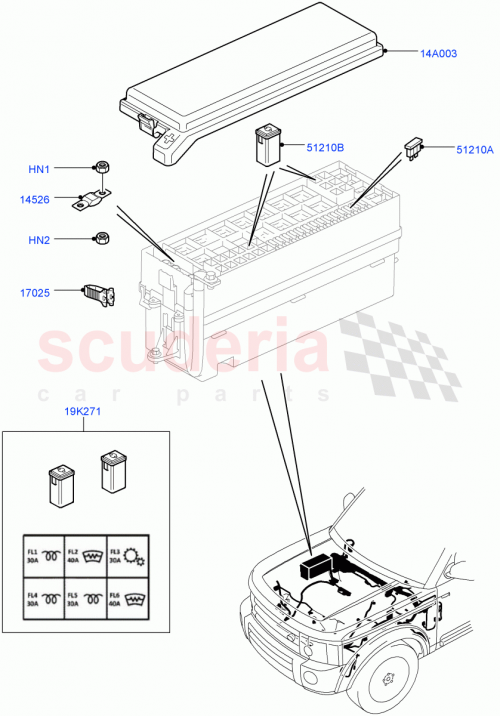 Part Diagram for Land Rover LR078836