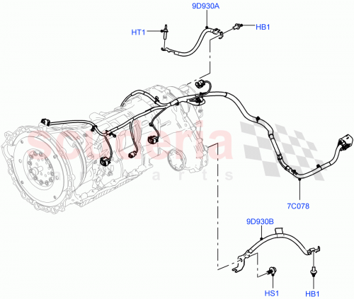 Part Diagram for Land Rover LR119156