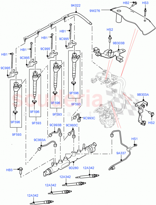 Part Diagram for Land Rover LR087239