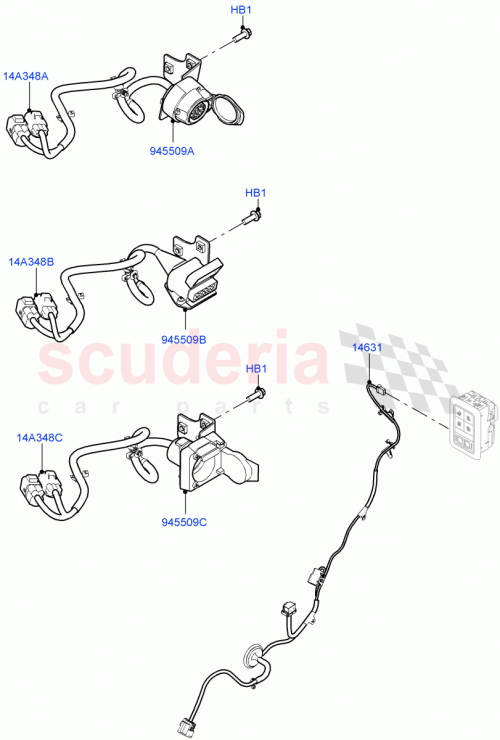 Part Diagram for Land Rover LR048203