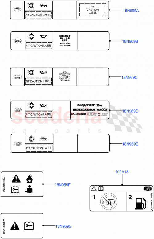 Part Diagram for Land Rover LR095392