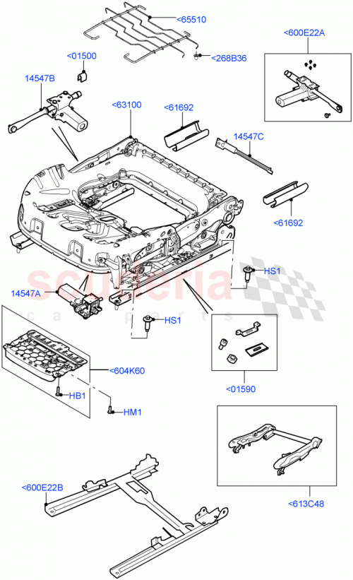 Part Diagram for Land Rover LR156907