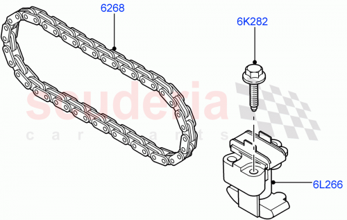 Part Diagram for Land Rover LR001300