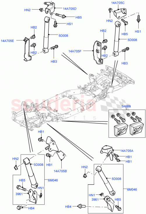 Part Diagram for Land Rover LR020248