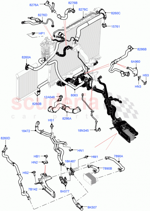 Part Diagram for Land Rover LR142012