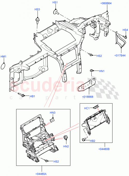 Part Diagram for Land Rover LR081203