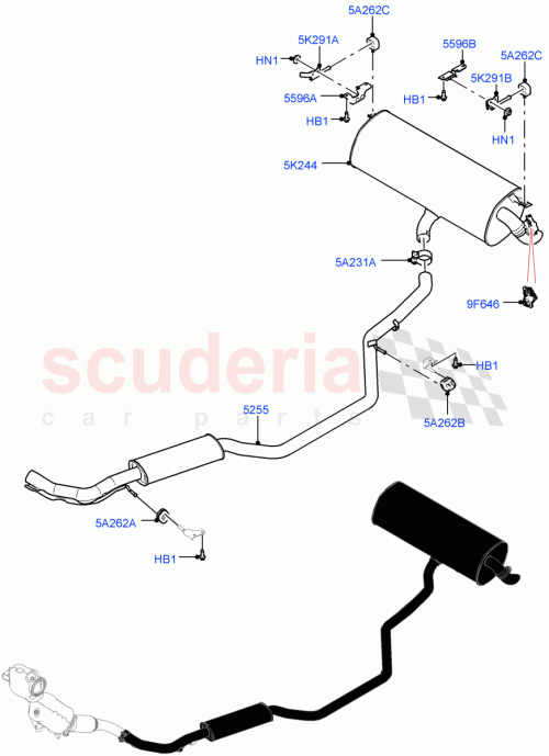 Part Diagram for Land Rover LR139406