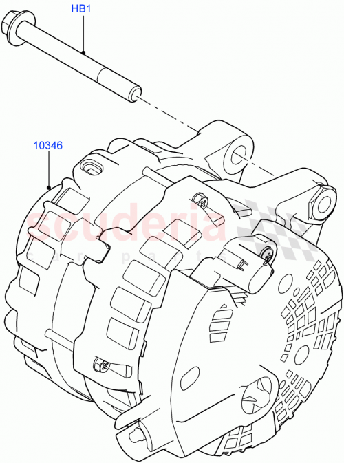 Part Diagram for Land Rover LR111077