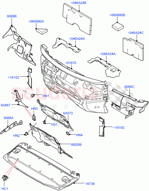 Part Diagram for Land Rover LR094358