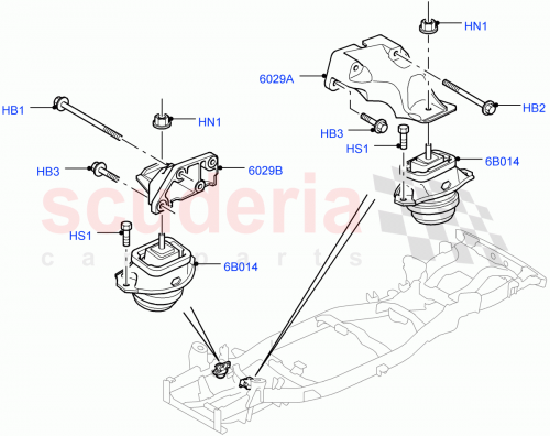 Part Diagram for Land Rover KYG500050