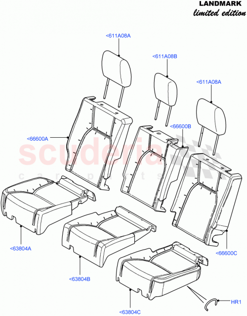 Part Diagram for Land Rover LR026627