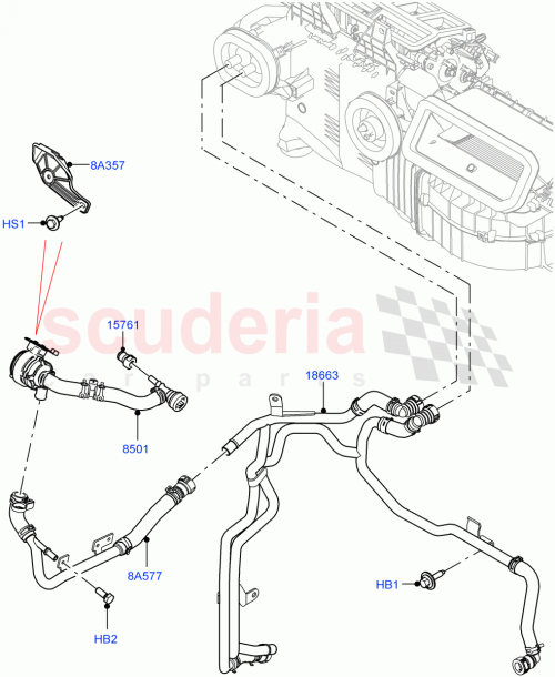 Part Diagram for Land Rover LR125239