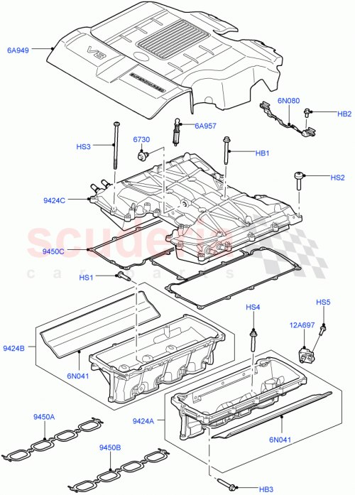 Part Diagram for Land Rover LR046912