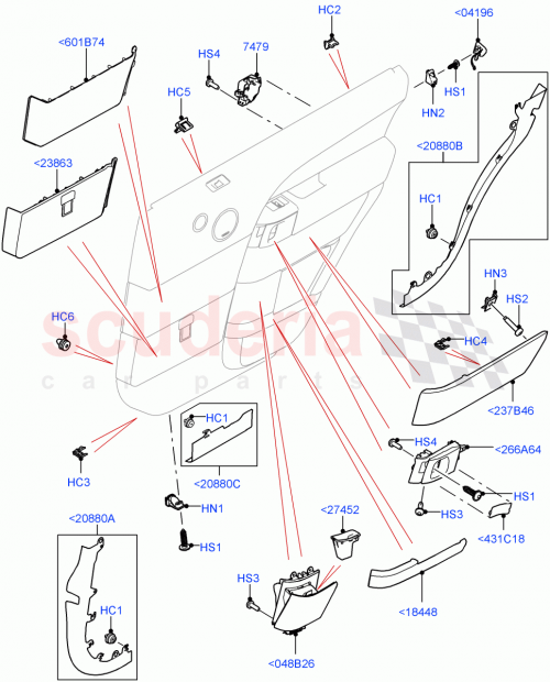 Part Diagram for Land Rover LR049070