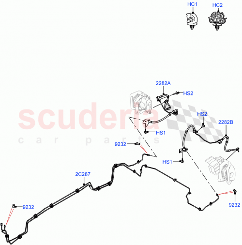 Part Diagram for Land Rover LR142057