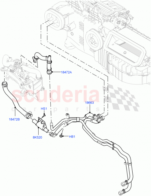 Part Diagram for Land Rover LR081648