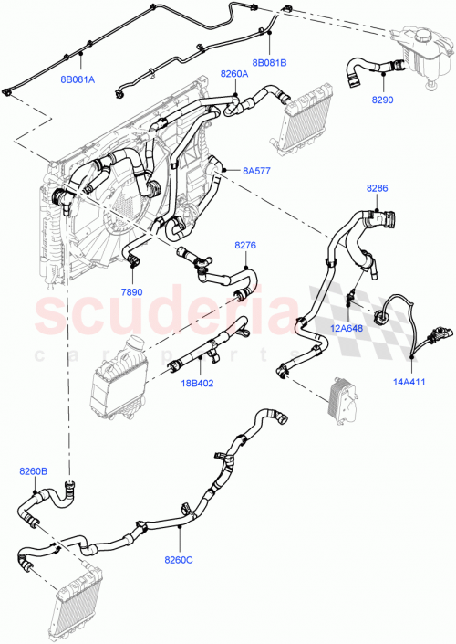Part Diagram for Land Rover LR115203