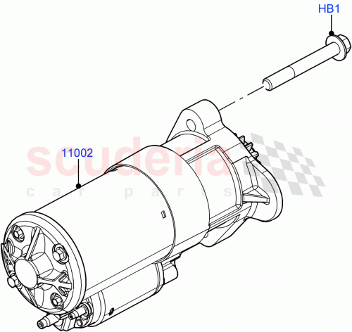 Part Diagram for Land Rover LR141103