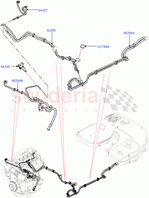 Part Diagram for Land Rover LR057637