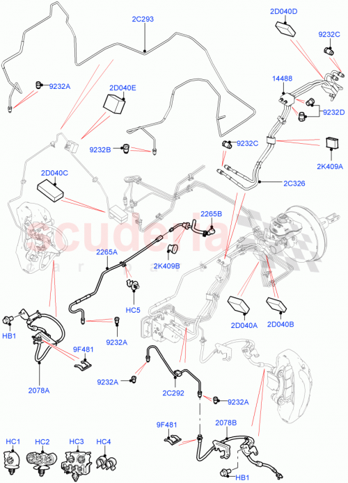 Part Diagram for Land Rover LR137522