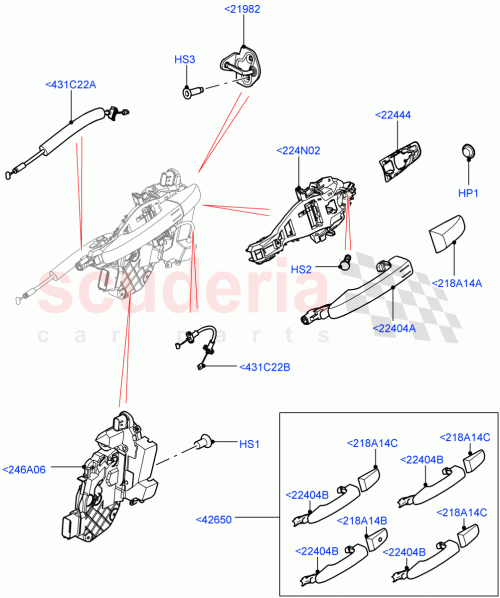Part Diagram for Land Rover LR013893