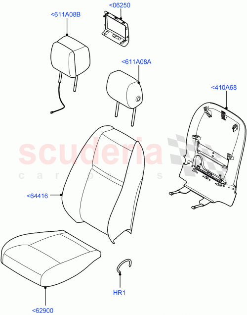 Part Diagram for Land Rover LR134865