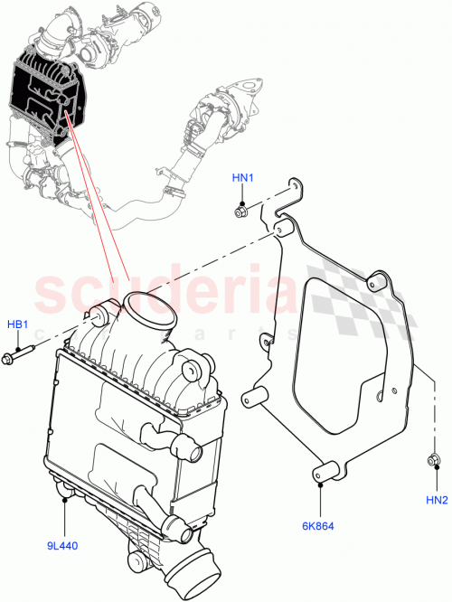 Part Diagram for Land Rover LR139044