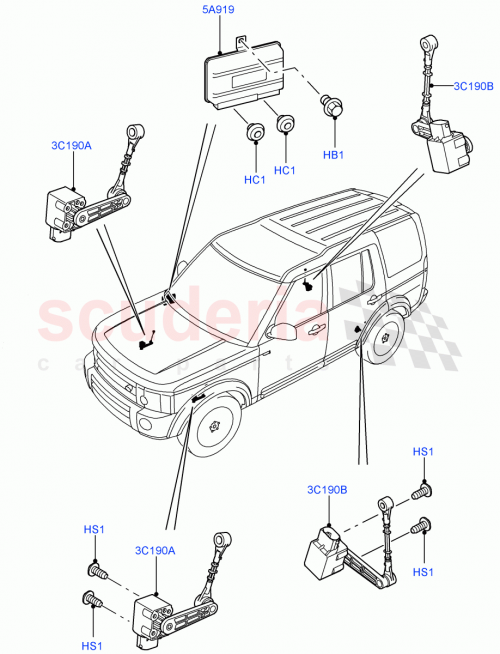 Part Diagram for Land Rover LR014065