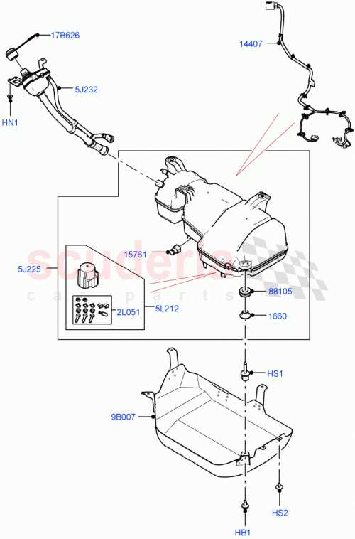 Part Diagram for Land Rover LR166698