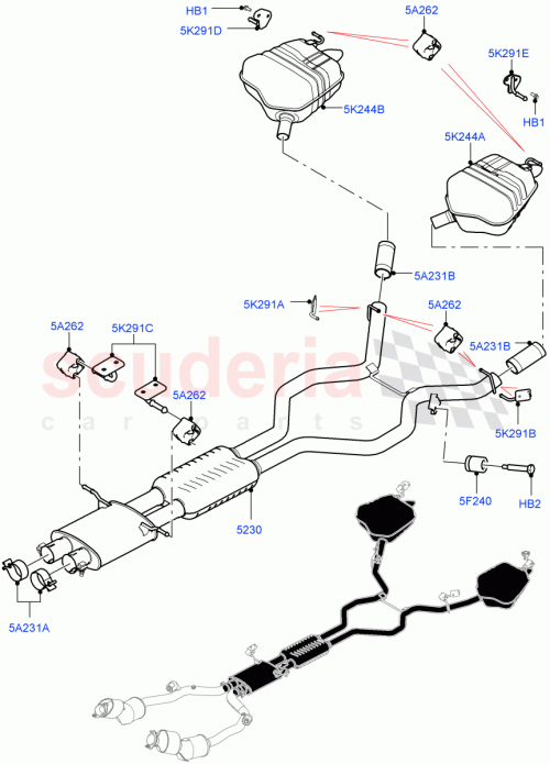 Part Diagram for Land Rover LR126086