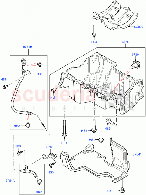 Part Diagram for Land Rover LR170568