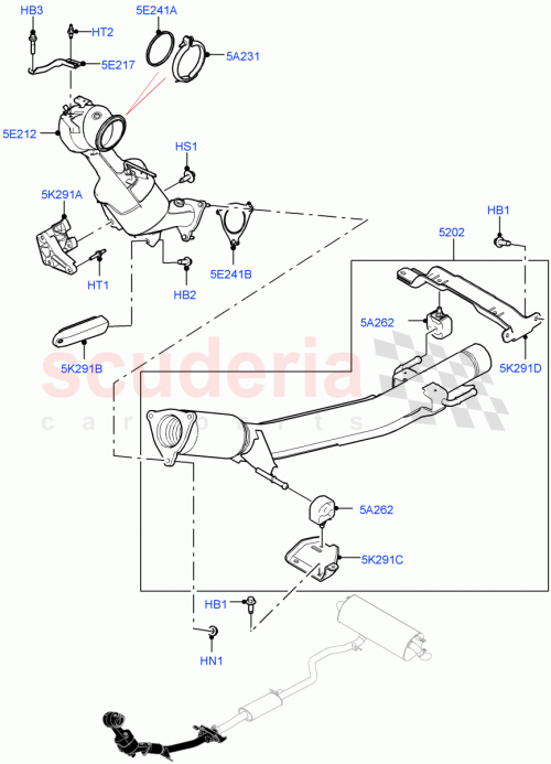 Part Diagram for Land Rover LR140386