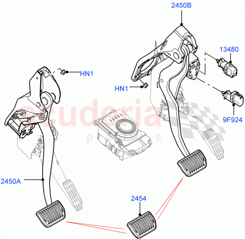 Part Diagram for Land Rover LR061023