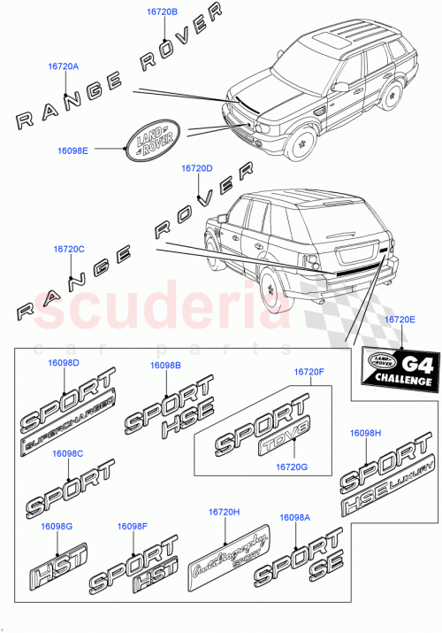 Part Diagram for Land Rover LR021132