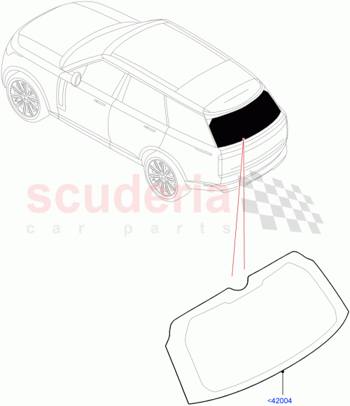 Part Diagram for Land Rover LR167441