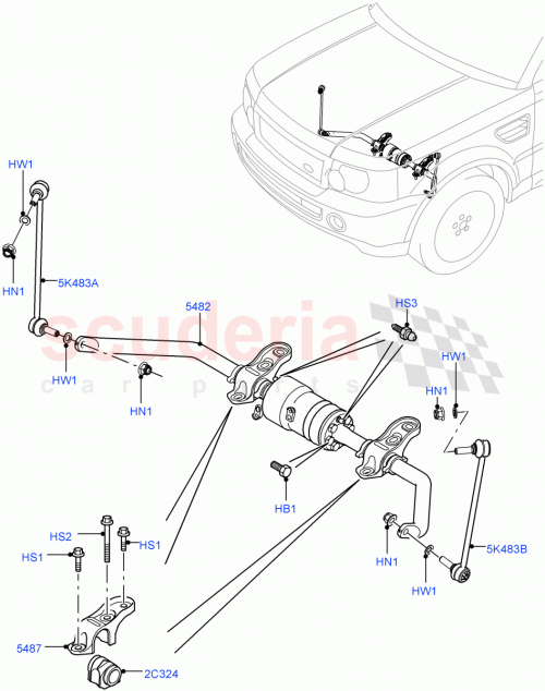Part Diagram for Land Rover LR024069
