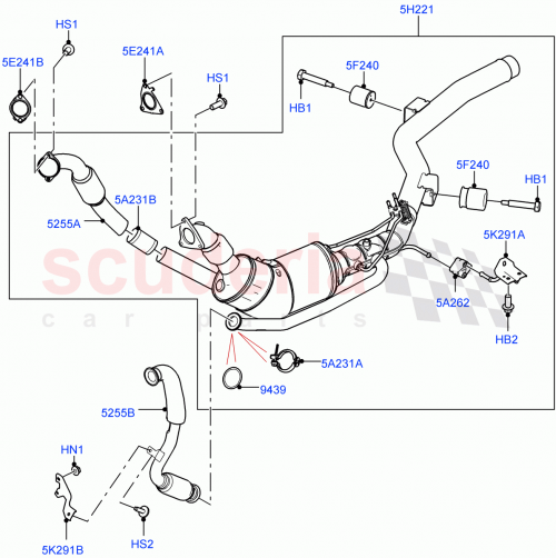 Part Diagram for Land Rover LR075621