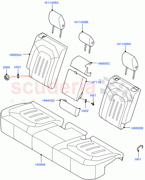 Part Diagram for Land Rover LR157047