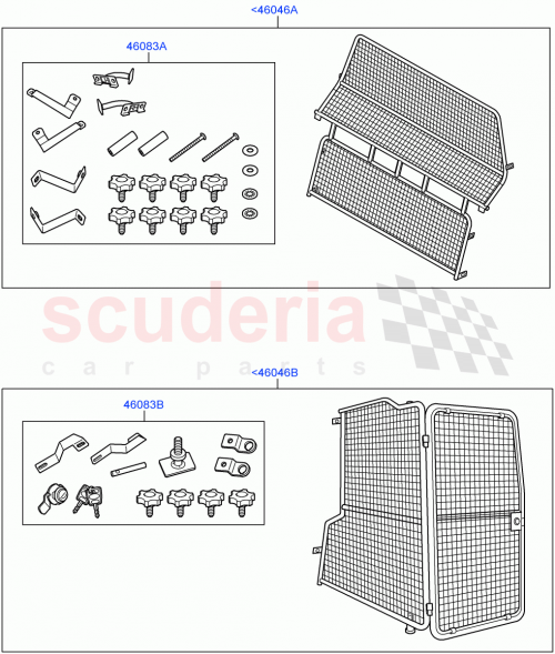 Part Diagram for Land Rover EOH500040