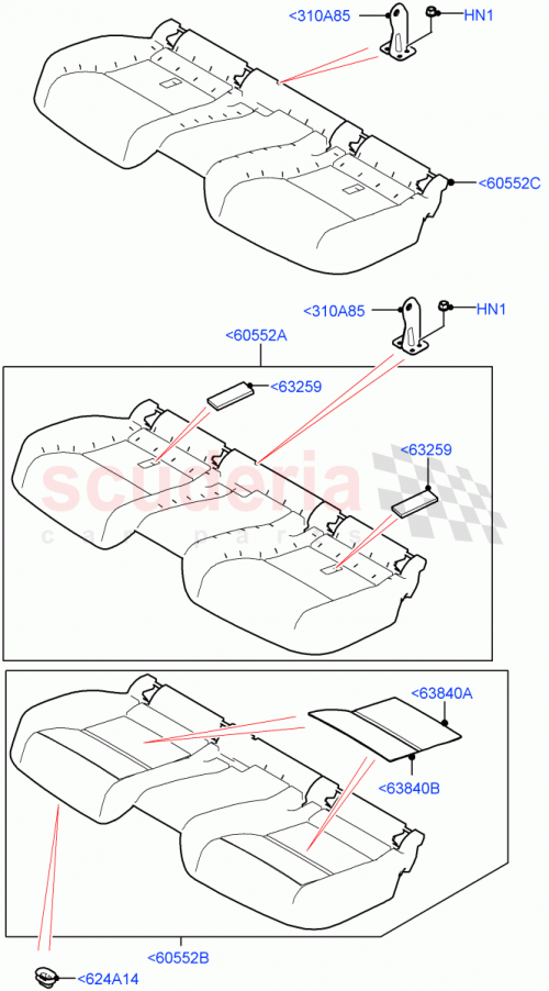 Part Diagram for Land Rover LR133312