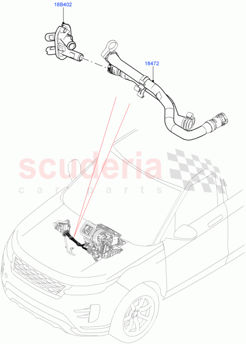 Part Diagram for Land Rover LR115970
