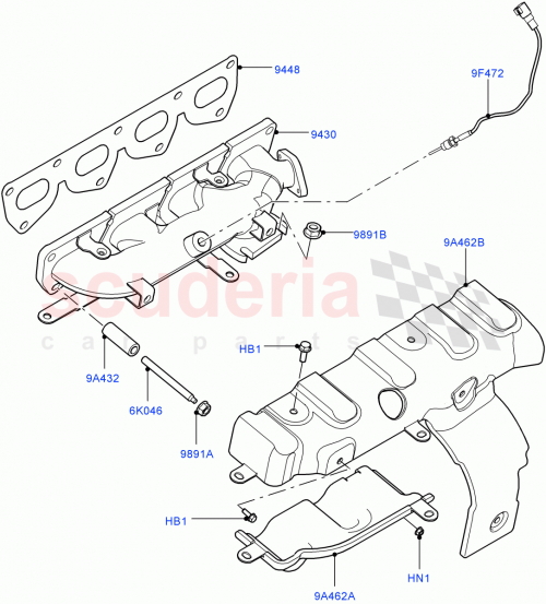 Part Diagram for Land Rover LR057194