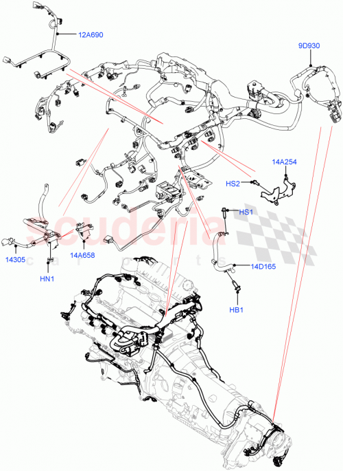 Part Diagram for Land Rover LR093481