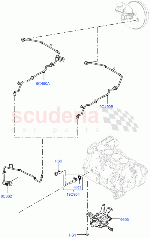 Part Diagram for Land Rover LR094405
