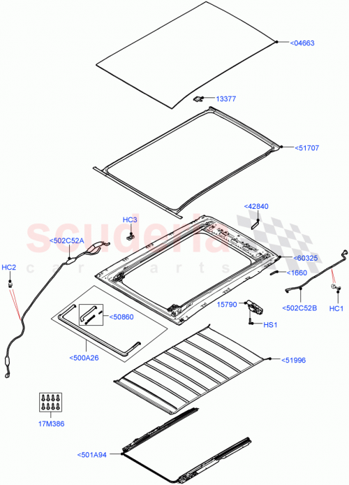 Part Diagram for Land Rover LR146367