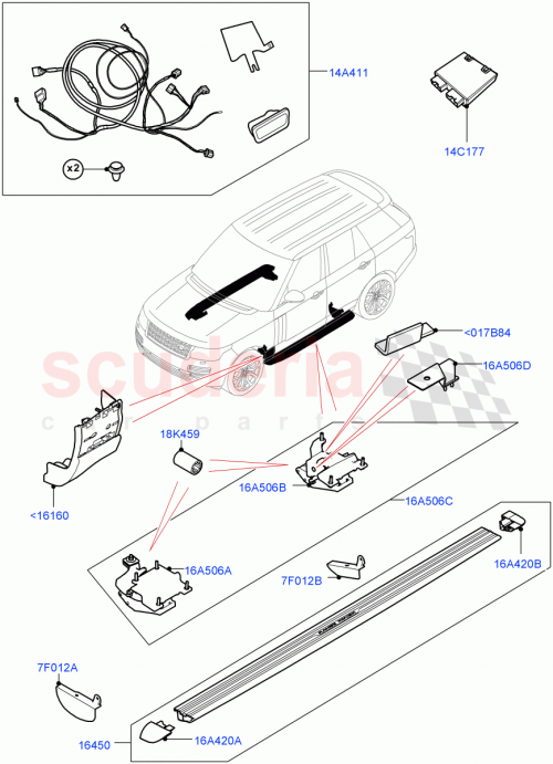 Part Diagram for Land Rover VPLGP0440
