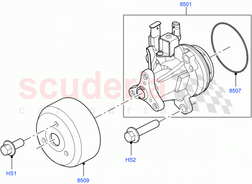 Part Diagram for Land Rover 104123463