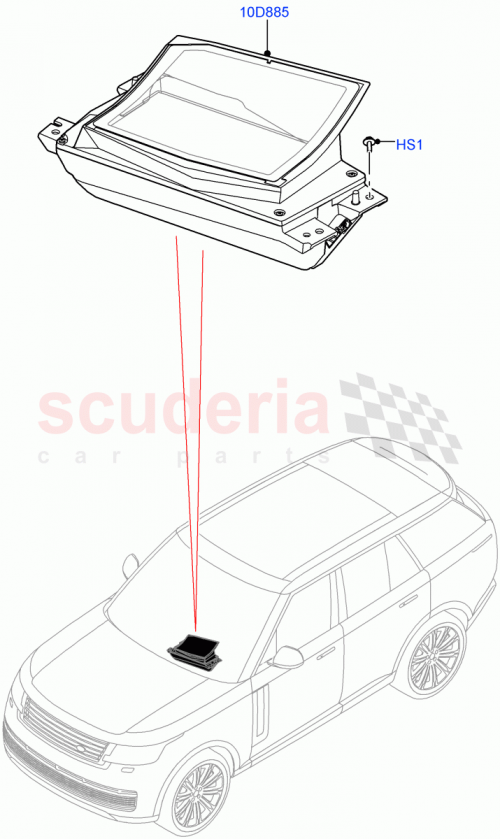 Part Diagram for Land Rover LR151822