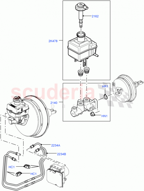 Part Diagram for Land Rover LR012902