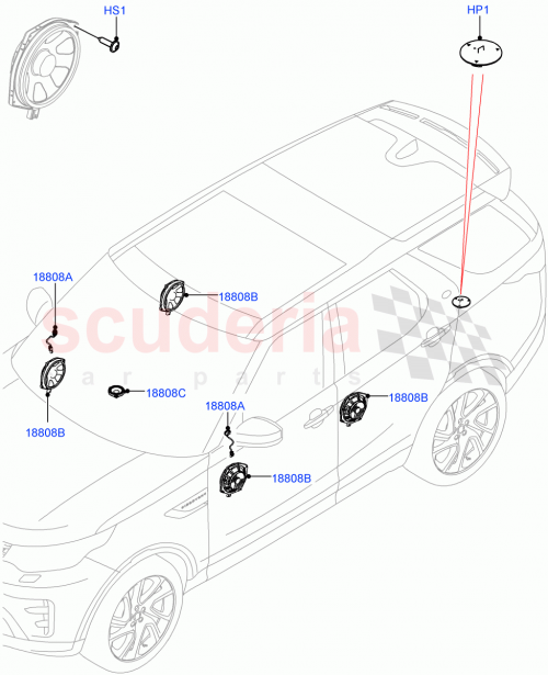 Part Diagram for Land Rover LR163152